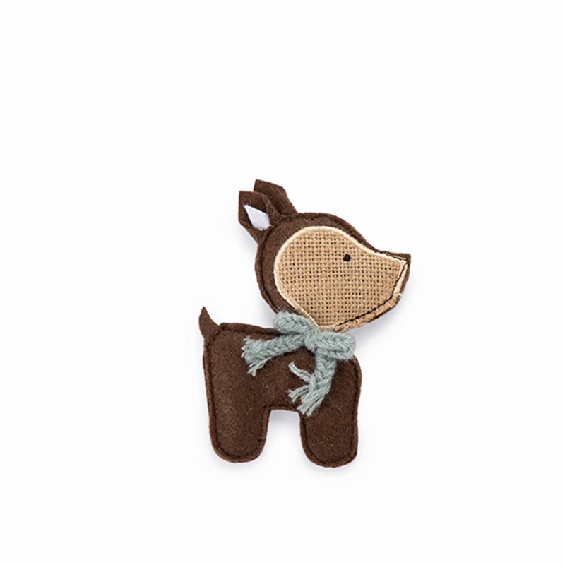 Beeztees Brinquedo Para Gato Rena Tino Com Catnip Castanha