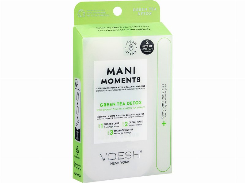Kit Manicure Voesh Ny Mani Moments Chá 2Un + Lima