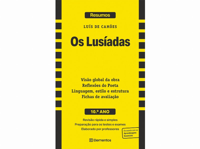 Livro Resumos - Os Lusíadas - Luís De Camões - 10.º Ano