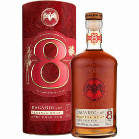 Rum Bacardi Gran Reserva 8 Anos