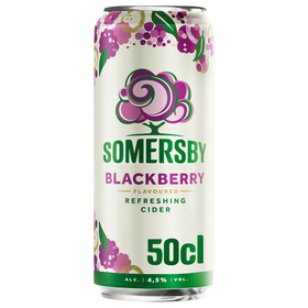 Sidra Em Lata Com Álcool Blackberry Somersby