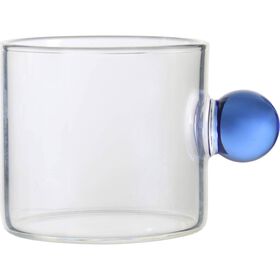 Copo Café 90 ml Com Asa Bola Azul Kasa
