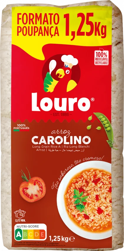 Arroz Calorino Louro 1.25Kg