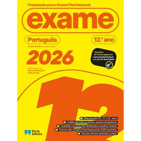 Preparação Para O Exame Final Nacional 2026 - Português - 12.º Ano