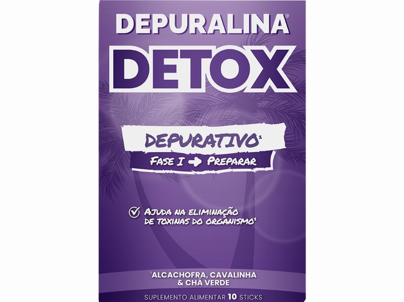 Suplemento Depuralina Detox 10 Sticks
