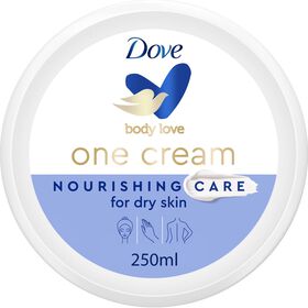 Creme De Rosto E Corpo Nourishing Care Dove 250 ml