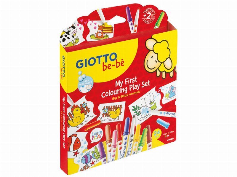 Conjunto Criativo Giotto Be-Bé My First Colouring Play