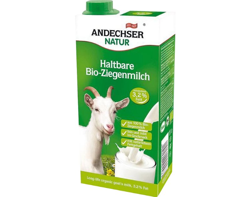 Leite Andechser Biológico Cabra 1 l