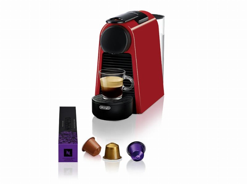 Máquina De Café Nespresso De'longhi Essenza Mini En85.R Vermelha 19 Bar 0.6 l