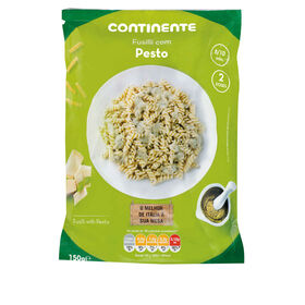 Massa Fusilli Com Pesto Continente 150 gr