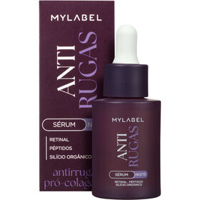 Sérum De Rosto Noite Antirrugas Mylabel 30 ml