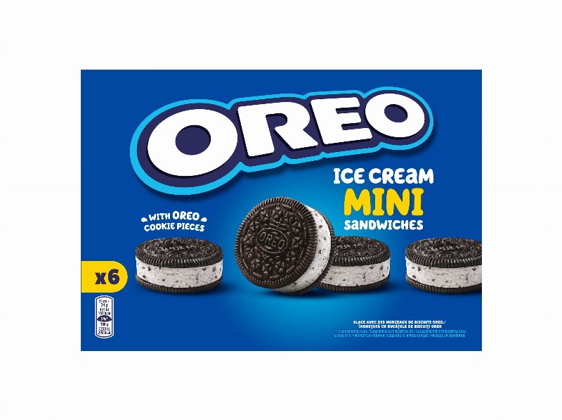 Gelado Sandwich Oreo Mini 6X55 ml