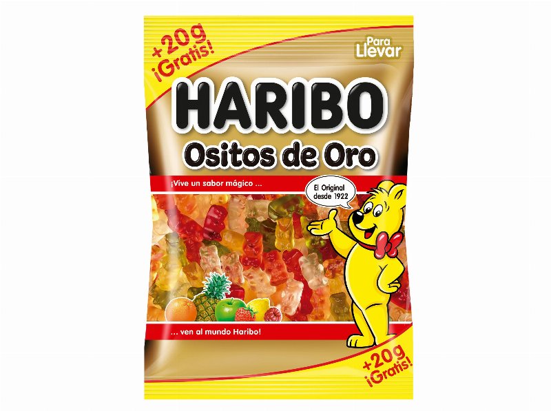 Gomas Haribo Ositos Oro 120 g