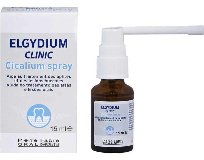 Spray Elgydium Clinic Cicallium 15 ml
