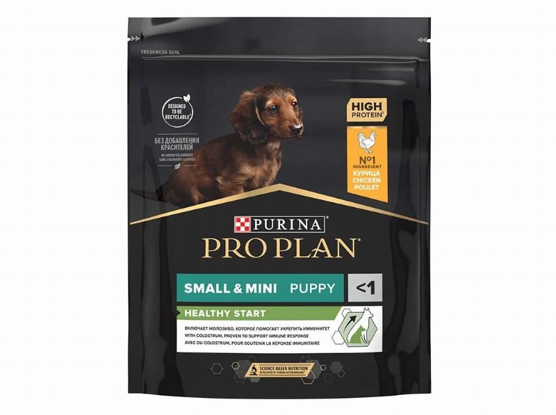 Ração Para Cão Pro Plan Júnior Small E Mini Com Frango 700 g