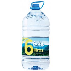 Água Sem Gás Garrafão Fastio 6 Lt