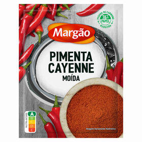 Pimenta Cayenne Moída Em Saqueta Margão 35 gr