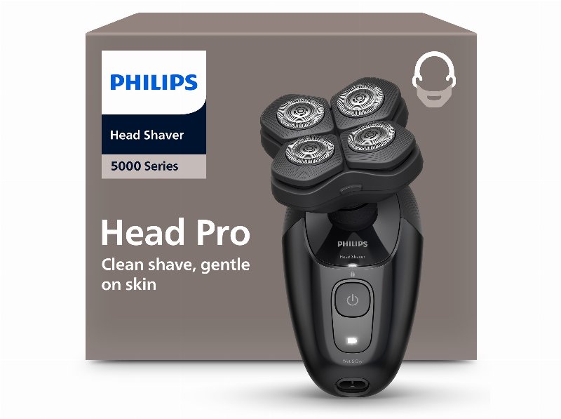 Máquina De Barbear Para Cabeça Philips Hs5980/15 Head Shaver Pro 5000 Comfortcut