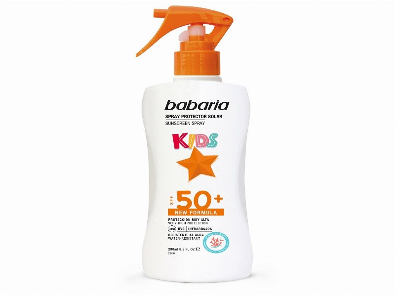 Loção Solar Spray Babaria Infantil F50+ 200 ml