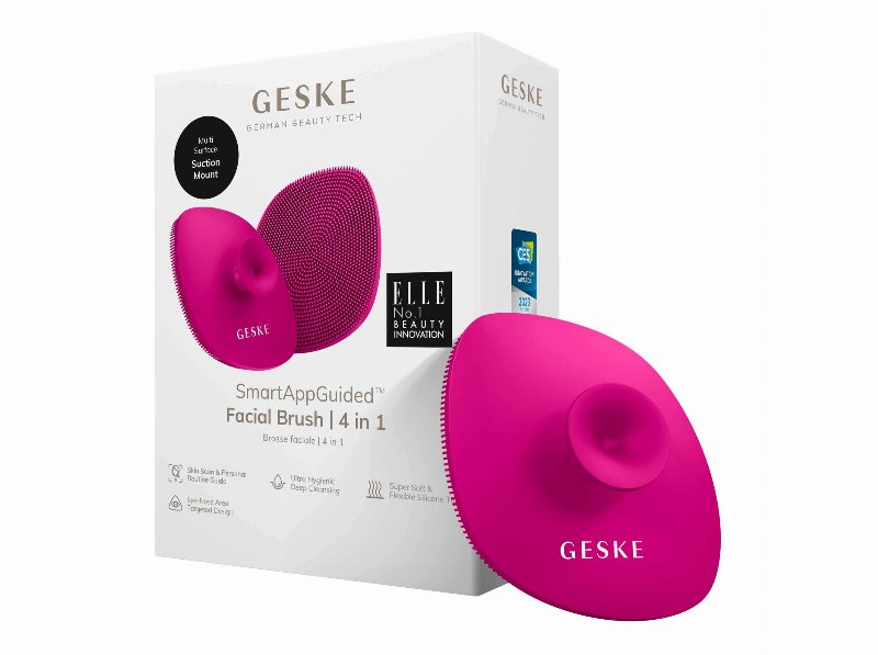 Escova Facial Geske 4Em1 Magenta
