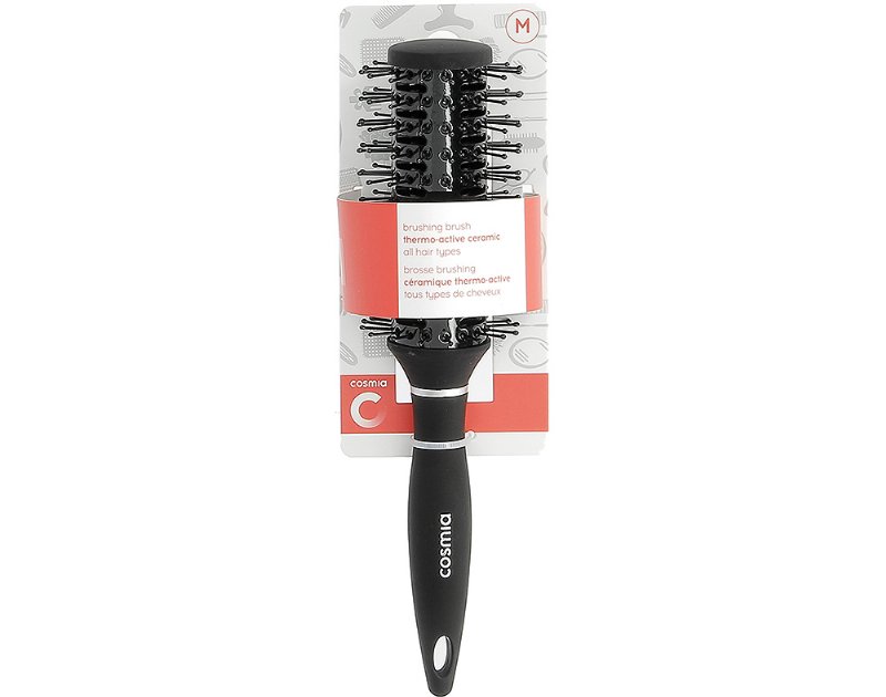 Escova Cosmia Brushing Cerâmica Todo Tipo Cabelo 1Un