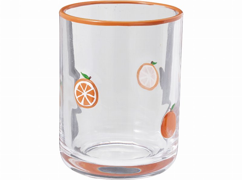 Copo Água Decorado Vidro 355 ml