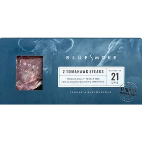 Tomahawk De Bovino Maturado Congelado Blue Smoke 2,35 kg (Aprox.)