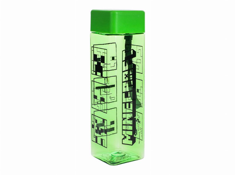 Garrafa Plástico Minecraft