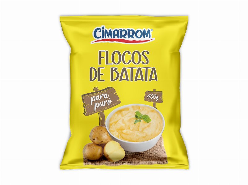 Flocos Cimarrom De Batata 400 g