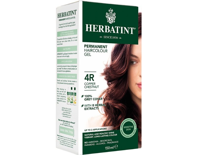 Coloração Herbatint Castanho Acobreado R4 150 ml