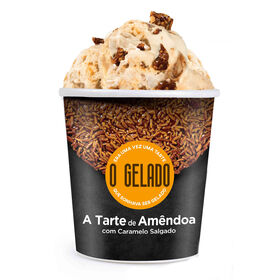 O Gelado Tarte Amêndoa 490 ml