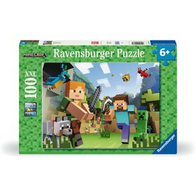 Ravensburger - Puzzle Xxl Minecraft 100 Peças