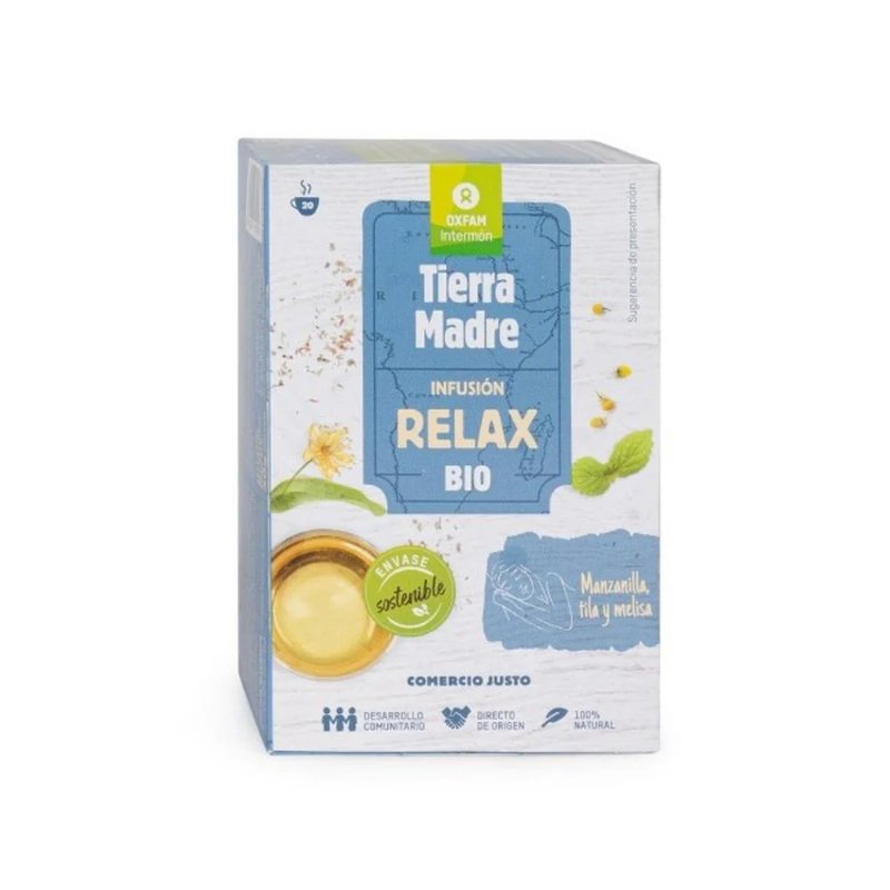 Infusão Funcional Relax Bio Tierra Madre 20 Saquetas