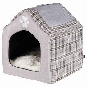 Igloo Silas Cinza E Creme 40X45X40Cm Trixie 1 Un