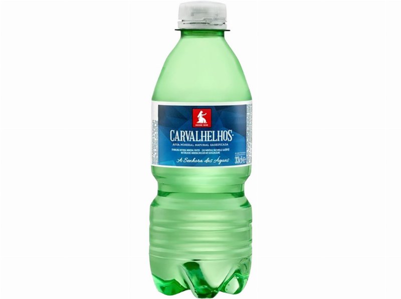 Água C/Gás Carvalhelhos Garrafa 0.33 Lt (Sdr)