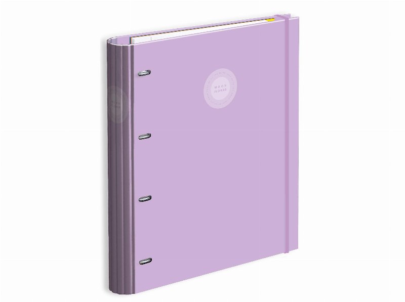 Capa A4 Ambar Campus Moon 4 Argolas 27X32X4.5Cm