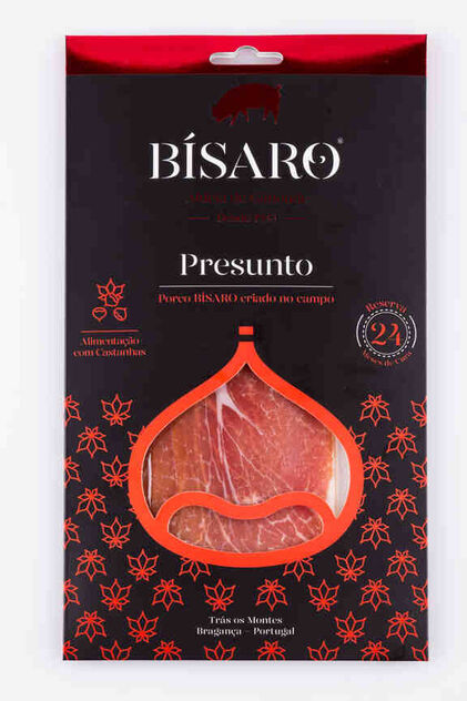 Presunto Fatiado De Porco Bísaro 24 Meses De Cura Bísaro 0.07Kg