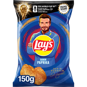 Batata Frita Lisa Sabor Paprika Lay's 150 gr