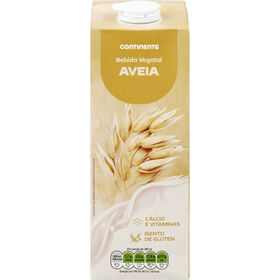 Bebida Vegetal De Aveia Sem Açúcar Continente Equilíbrio 1 Lt