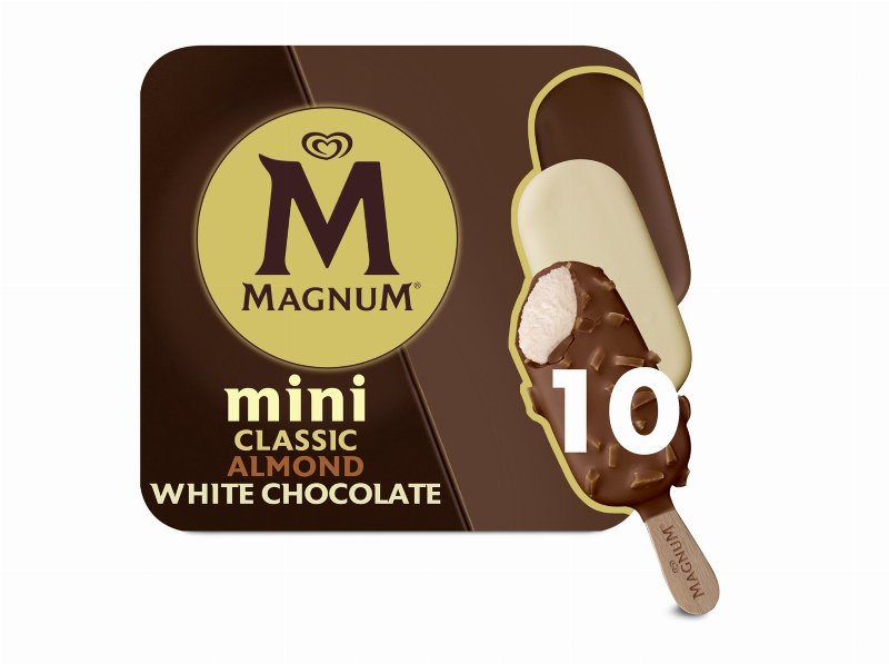 Gelado Magnum Mini 3 Chocolates 10X55 ml