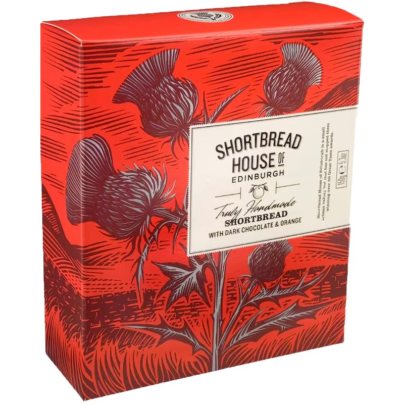 Mini Shortbread Chocolate Negro E Laranja 150 g