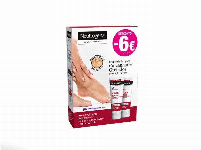Pack Creme Pés Neutrogena Calcanhares Gretados 50Mlx2 -6