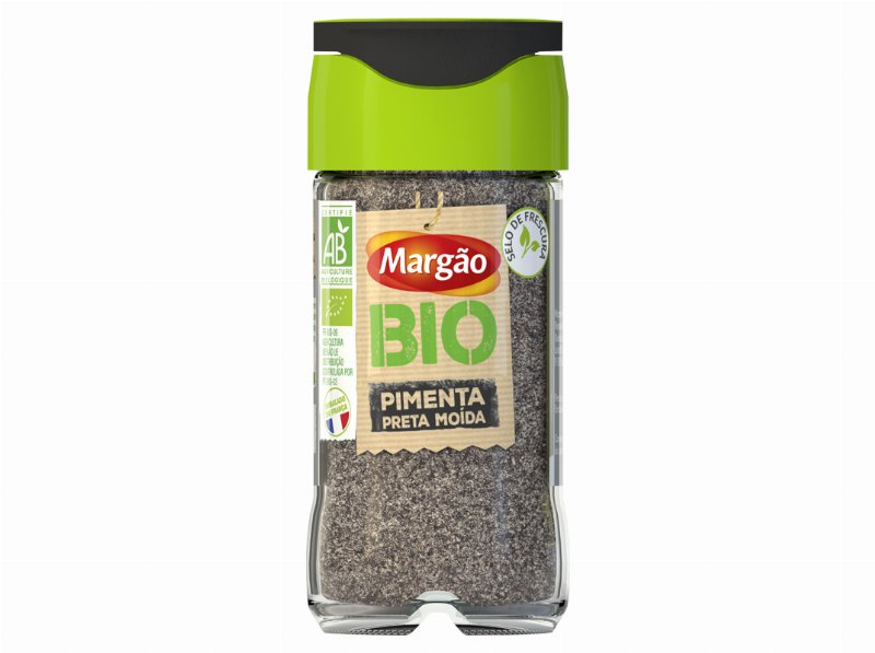 Pimenta Margão Preta Moída Bio 43 g