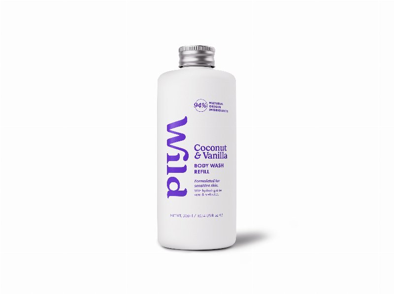 Recarga Gel Banho Wild Côco Baunilha 300 ml