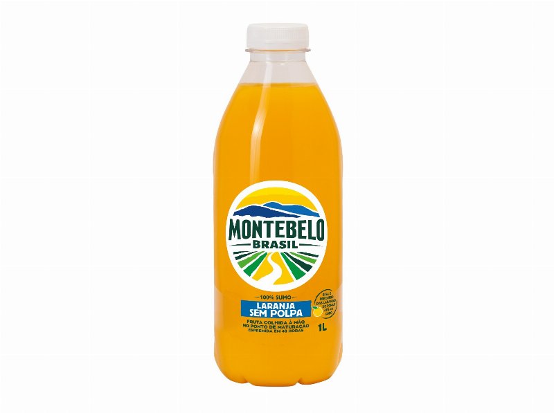 Sumo Montebelo Brasil 100% Laranja S Polpa 1 l (Sdr)