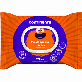 Papel Higiénico Húmido Continente 120  Un