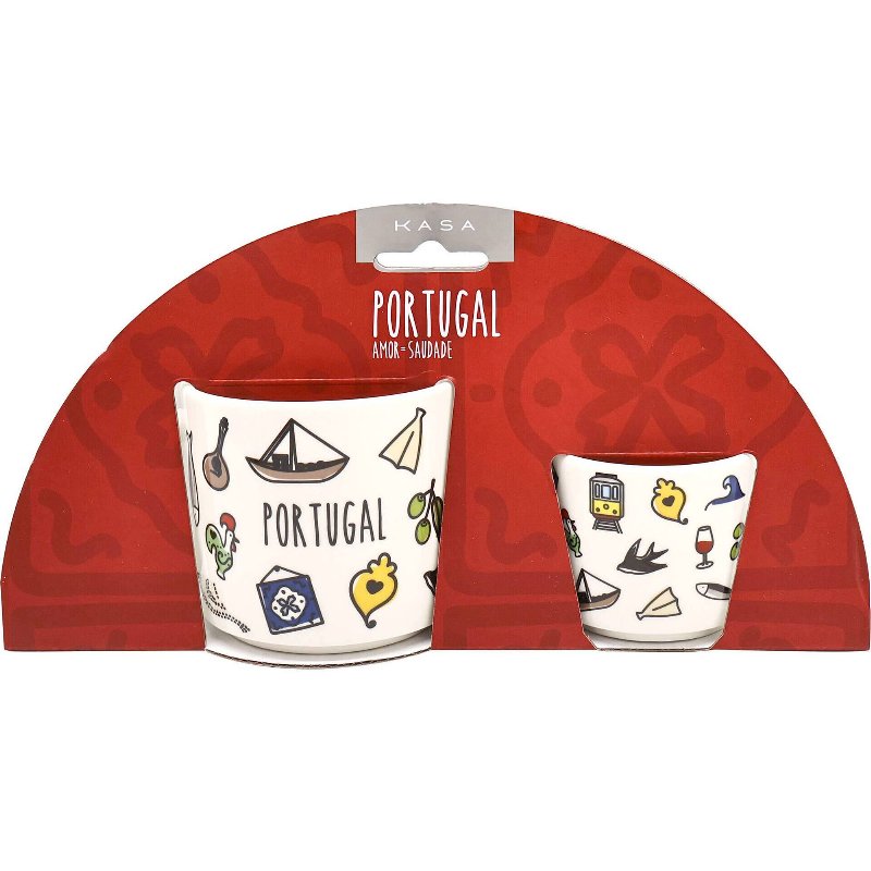 Conjunto Caneca E Chávena Turismo Kasa