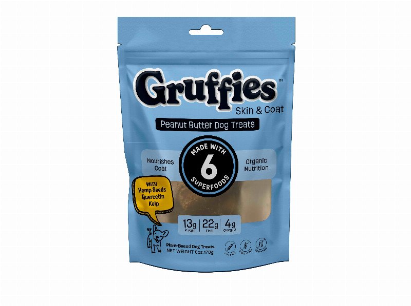 Snack Cão Gruffies Pele E Pelo 170 g