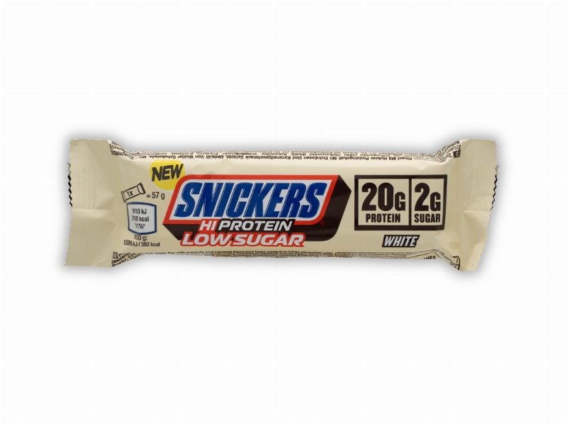 Barra Proteina Snickers White Low Sugar 57 g