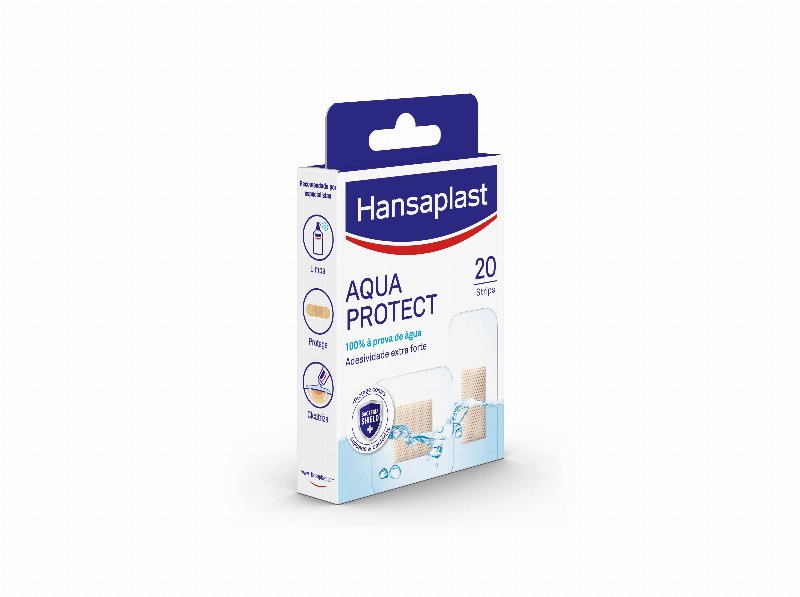 Pensos De Feridas Aqua Protection 2 Tamanhos Hansaplast 20 Un